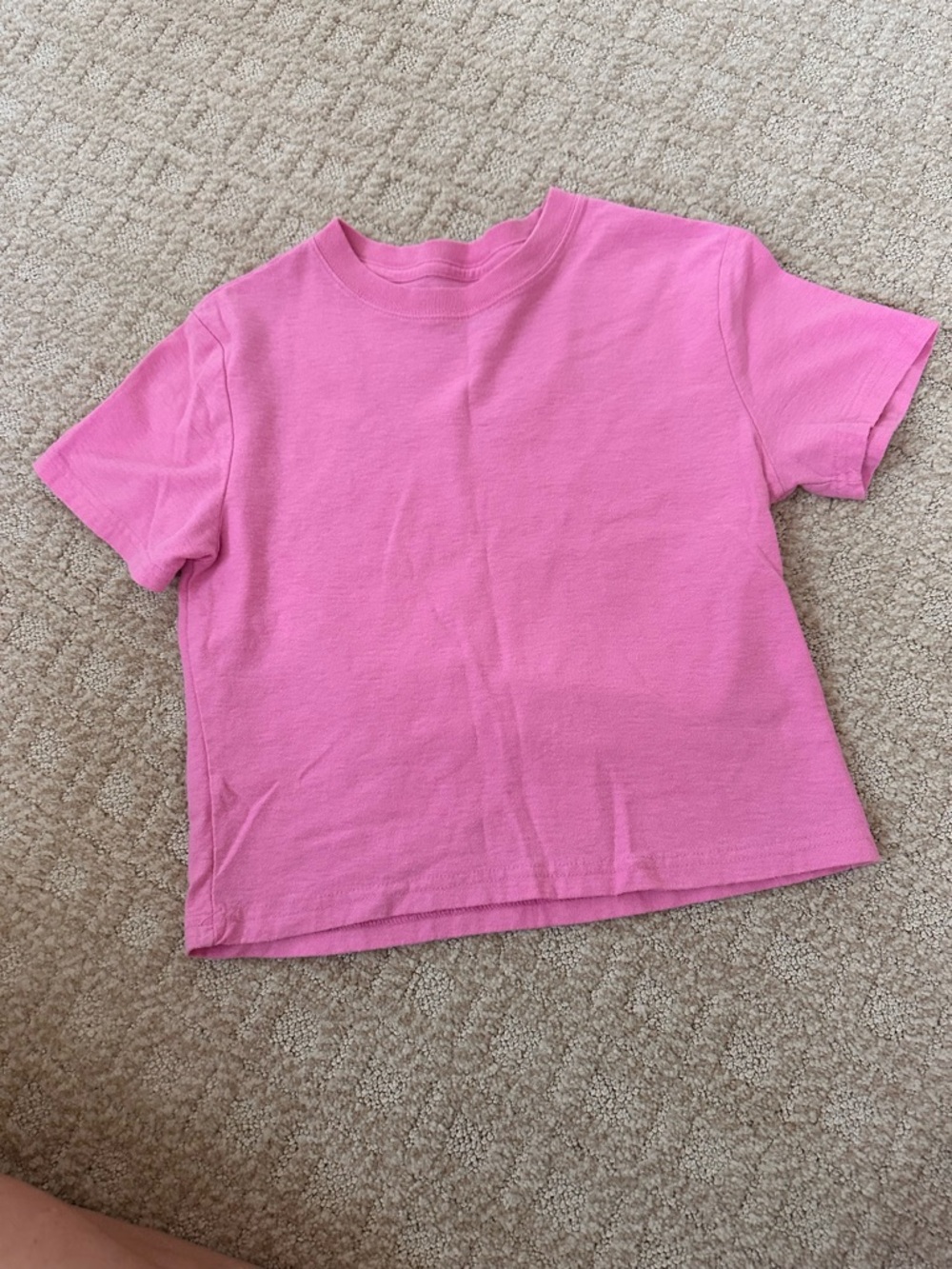 BDG Bright Pink Short-Sleeve Crew Tee